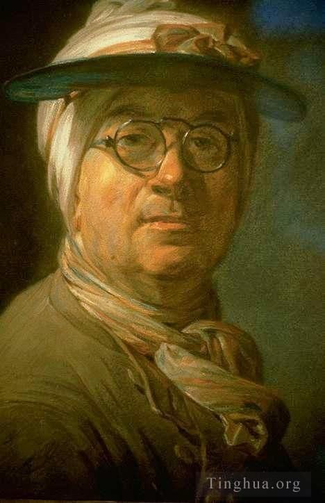 Jean-Baptiste-Simeon Chardin Ölgemälde - Selbst