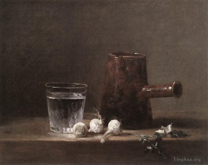 Jean-Baptiste-Simeon Chardin Ölgemälde - Wasserglas und Krug