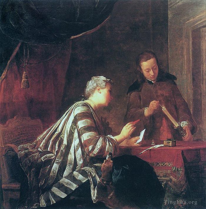 Jean-Baptiste-Simeon Chardin Ölgemälde - Ohne Titel2