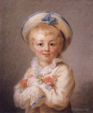 Jean-Honore Fragonard Werk - Ein Junge als Pierrot
