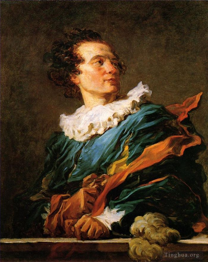 Jean-Honore Fragonard Ölgemälde - Porträt eines jungen Mannes