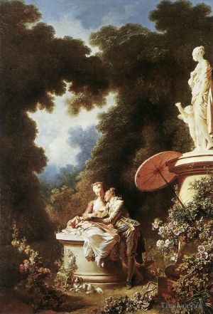 Jean-Honore Fragonard Werk - Das Geständnis der Liebe