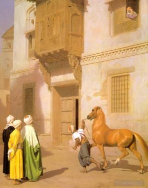 Jean-Leon Gerome Werk - Pferdehändler in Kairo