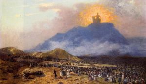 Jean-Leon Gerome Werk - Moses auf dem Berg Sinai
