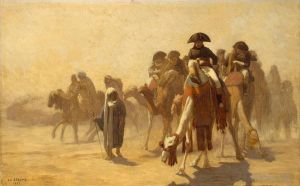 Jean-Leon Gerome Werk - Napoleon und sein Generalstab in Ägypten