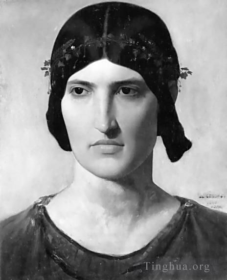 Jean-Leon Gerome Ölgemälde - Porträt einer römischen Frau