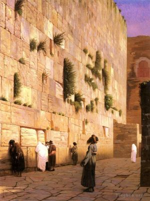 Jean-Leon Gerome Werk - Salomonenmauer Jerusalem