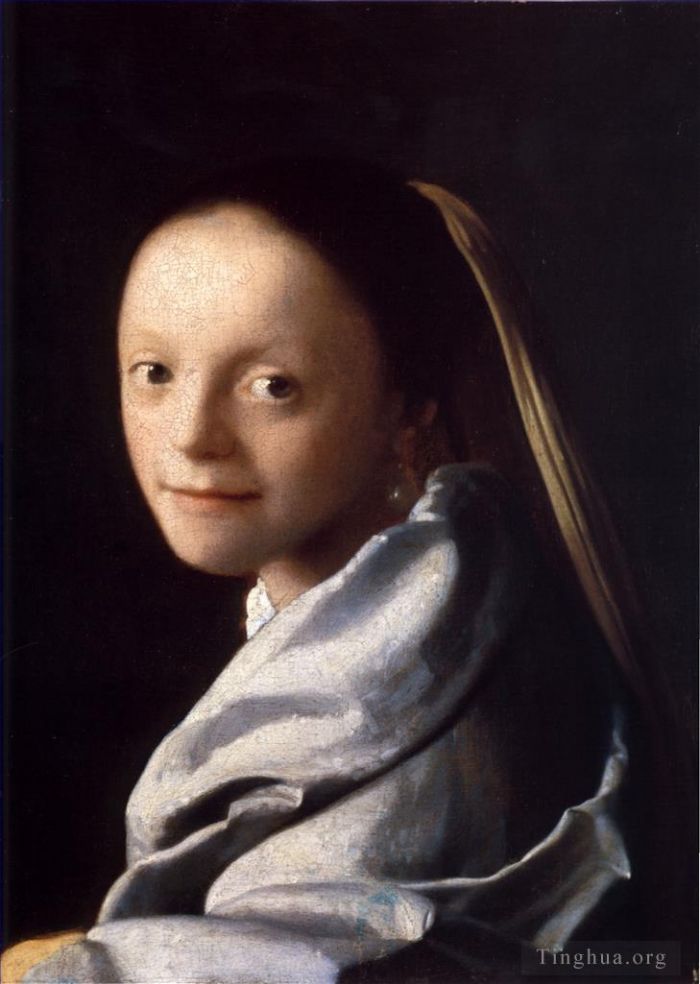 Johan Vermeer Ölgemälde - Studie einer jungen Frau