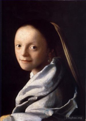 Johan Vermeer Werk - Studie einer jungen Frau