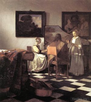 Johan Vermeer Werk - Das Konzert