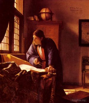 Johan Vermeer Werk - Der Geograph