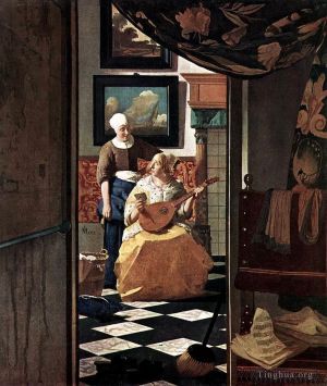 Johan Vermeer Werk - Der Liebesbrief