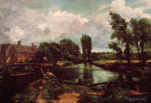 John Constable Werk - Eine Wassermühle