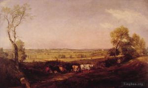 John Constable Werk - Dedham Vale Morgen