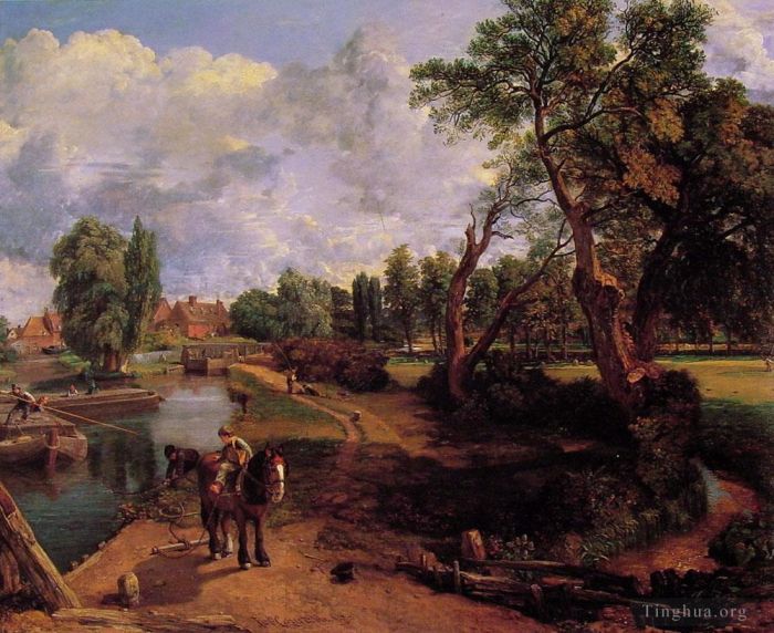 John Constable Ölgemälde - Flatford Mill CR
