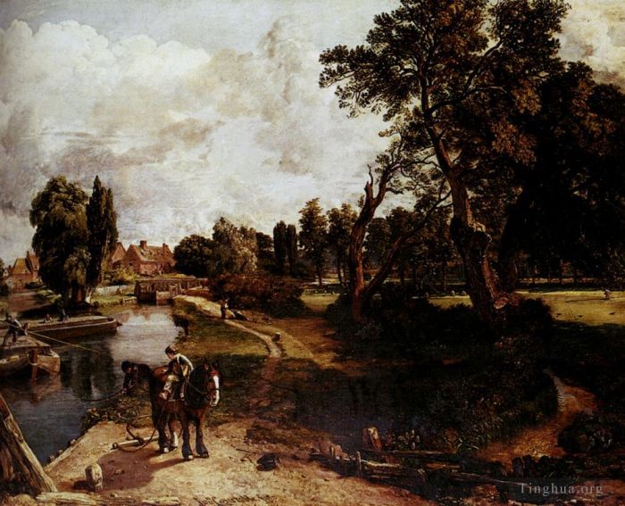 John Constable Ölgemälde - Flatford Mill