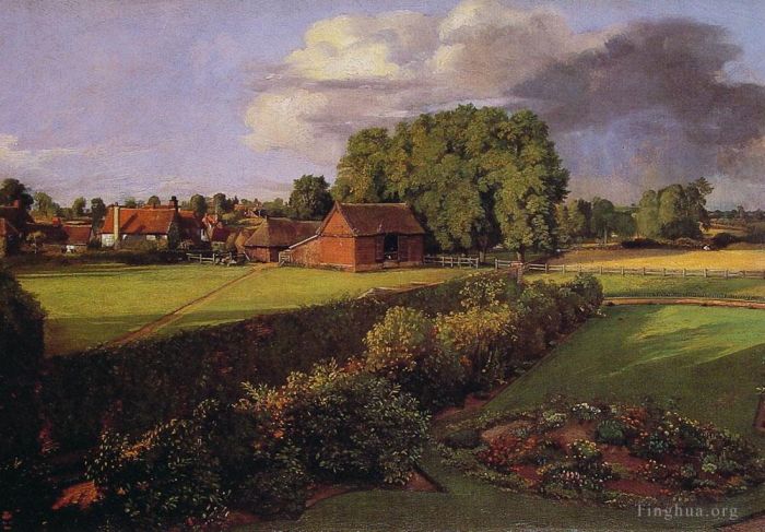 John Constable Ölgemälde - Golding Constables Blumengarten