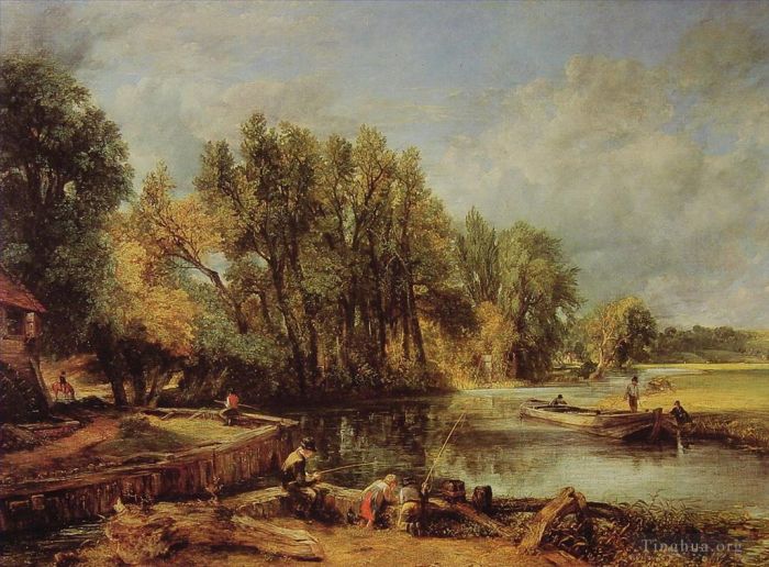 John Constable Ölgemälde - Stratford Mill