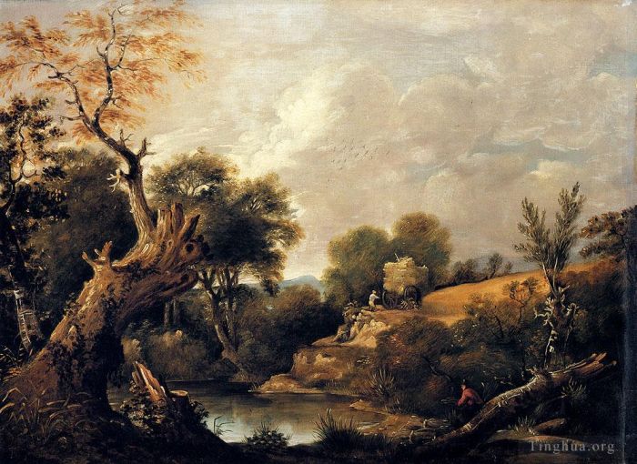 John Constable Ölgemälde - Das Erntefeld
