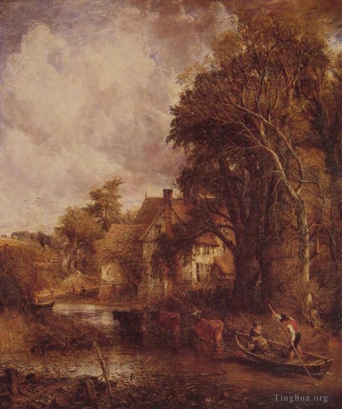 John Constable Ölgemälde - Die Talfarm