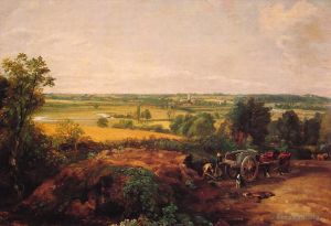 John Constable Werk - Ansicht von Dedham