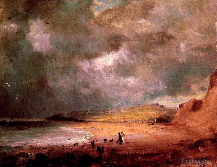 John Constable Ölgemälde - Weymouth Bay2