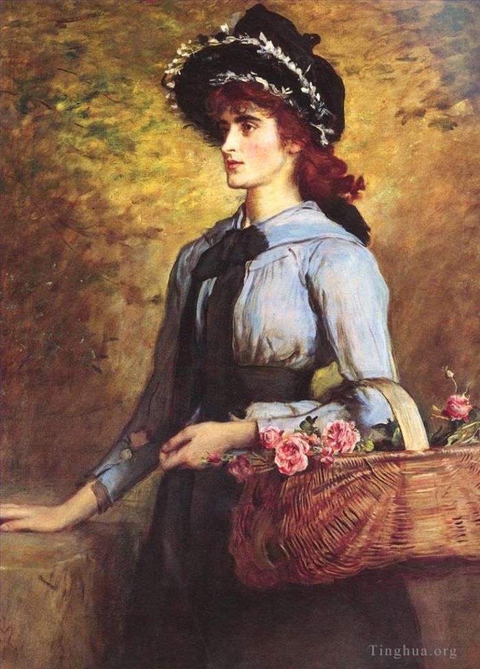 John Everett Millais Ölgemälde - BritischSweet Emma Morland Sn 1892