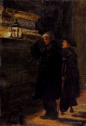John Everett Millais Werk - Rentner aus Grenwich am Grab von Nelson