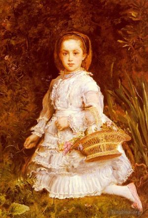 John Everett Millais Werk - Porträt von Gracia Lees