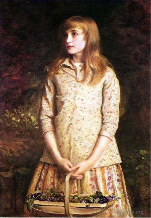 John Everett Millais Werk - Die süßesten Augen wurden je gesehen