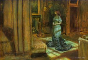John Everett Millais Werk - Vorabend von St. Agnus