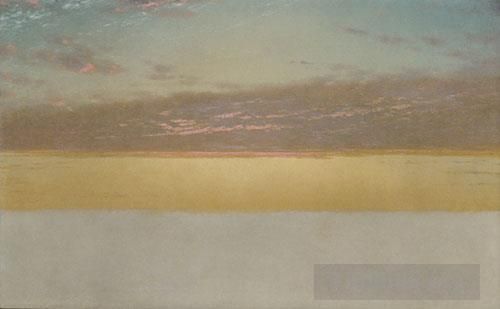 John Frederick Kensett Ölgemälde - Sonnenuntergangshimmel