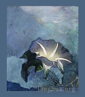 John LaFarge Ölgemälde - Nocturne-Blume