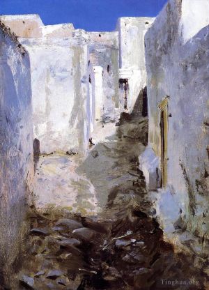 John Singer Sargent Werk - Eine Straße in Algier