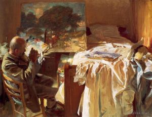 John Singer Sargent Werk - Ein Künstler in seinem Atelier