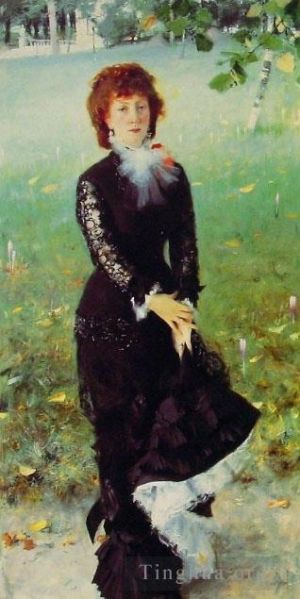 John Singer Sargent Werk - Porträt von Madame Edouard Pailleron