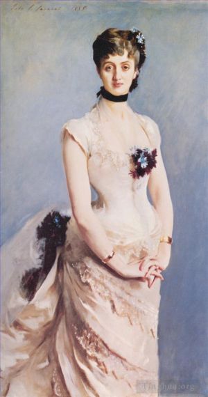 John Singer Sargent Werk - Porträt von Madame Paul Poirson