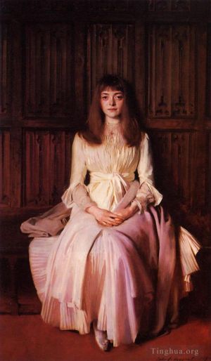 John Singer Sargent Werk - Porträt von Miss Elsie Palmer