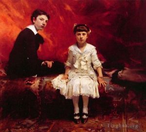 John Singer Sargent Werk - Porträt von Edouard und MarieLoise Pailleron