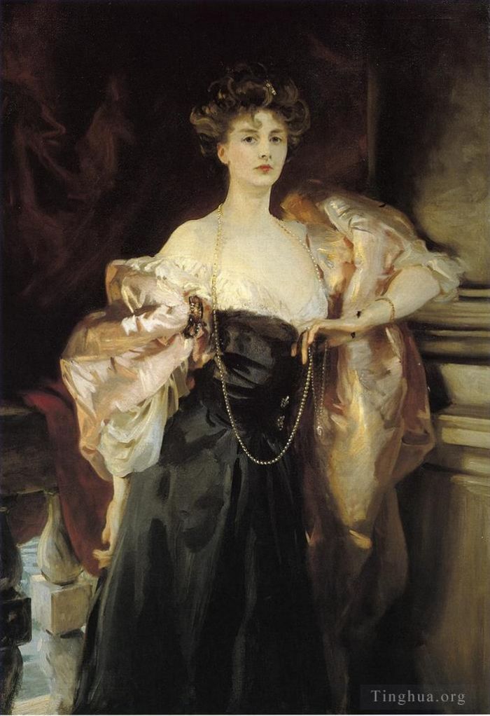 John Singer Sargent Ölgemälde - Porträt von Lady Helen Vincent Viscount