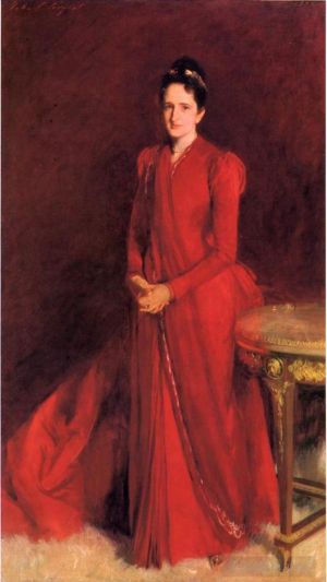 John Singer Sargent Werk - Porträt von Frau Elliott Fitch Shepard alias Margaret Louisa Vanderbilt