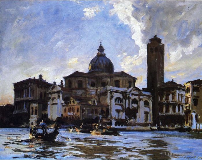 John Singer Sargent Ölgemälde - Venedig Palazzo Labia