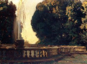 John Singer Sargent Werk - Brunnen der Villa Torlonia