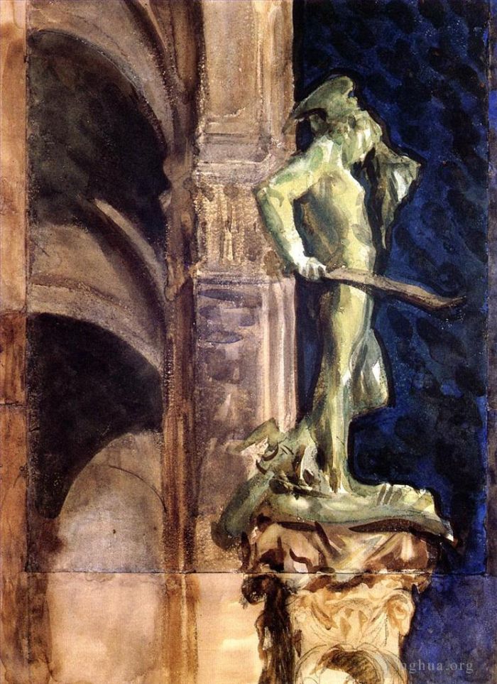 John Singer Sargent Andere Malerei - Perseus bei Nacht