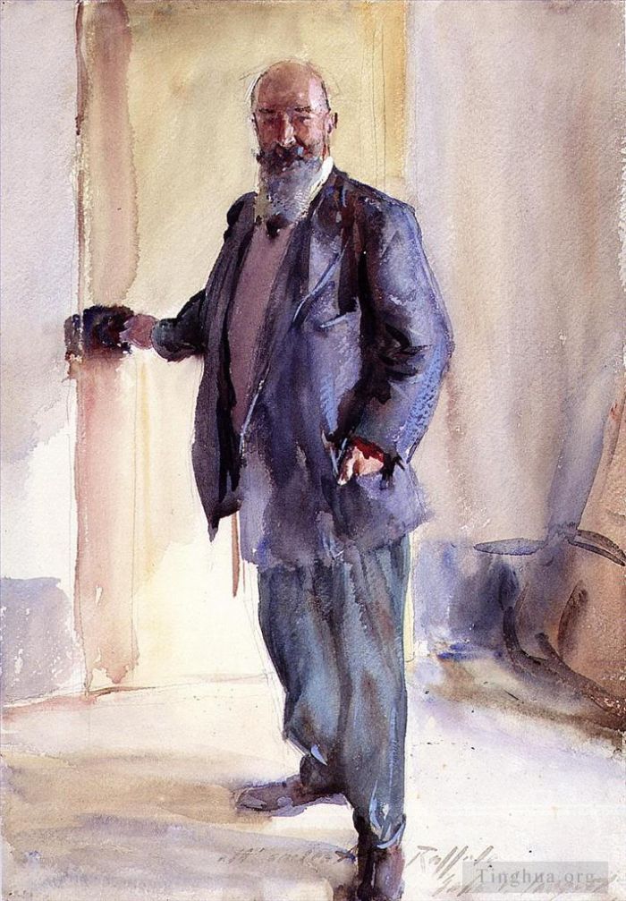 John Singer Sargent Andere Malerei - Porträt von Ambrogio Raffele