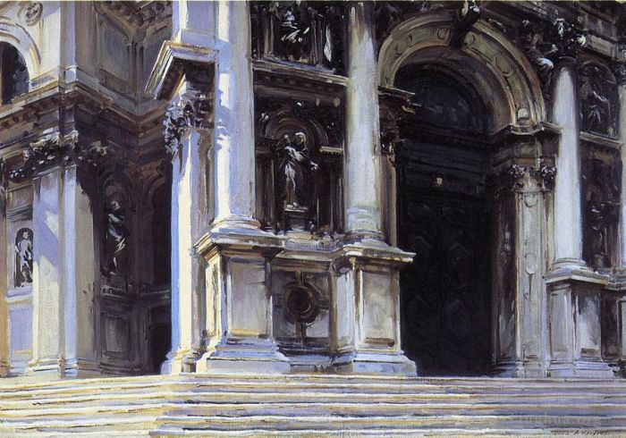 John Singer Sargent Andere Malerei - Santa Maria della Salute3
