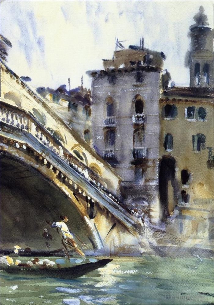 John Singer Sargent Andere Malerei - Das Rialto-Venedig