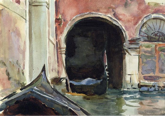 John Singer Sargent Andere Malerei - Venezianischer Kanal2