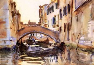 John Singer Sargent Werk - Venezianischer Kanal