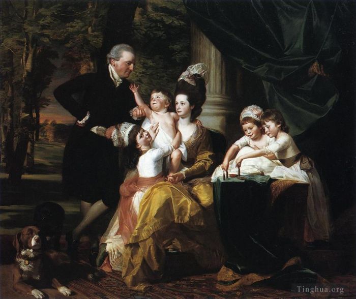 John Singleton Copley Ölgemälde - Sir William Pepperrell und Familie